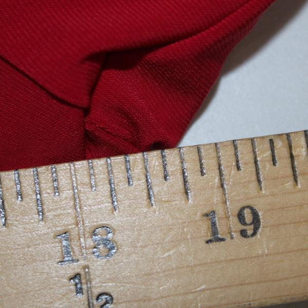 Joseph Ribkoff Top Veston Jacket Sz 14 Red Silver Embellishments Zipper Poly