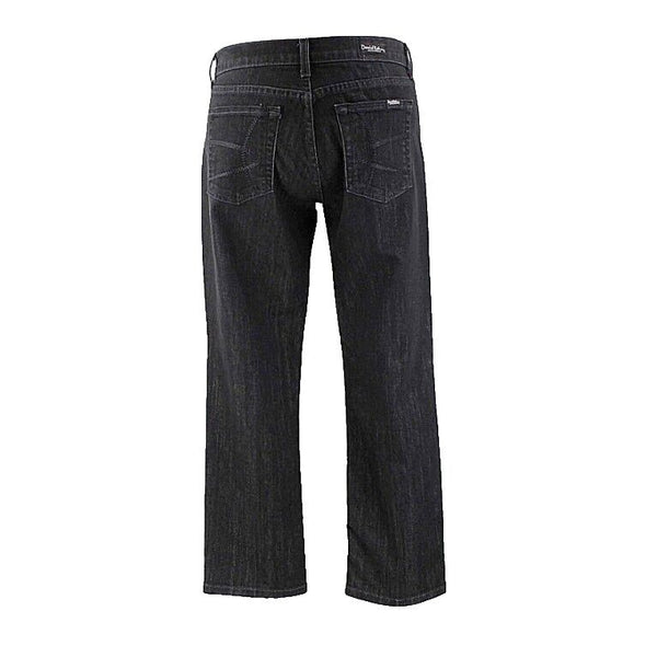 David Kahn Jeanswear Sz 30 x 26 Black Denim Bootcut Crop Jeans