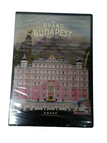 The Grand Budapest Hotel Factory Sealed DVD