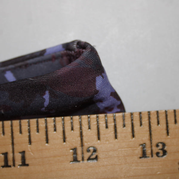 A Core NEW $58 Sz S 27 Gray Purple Multi Color Pull On Poly Spandex AW Pant
