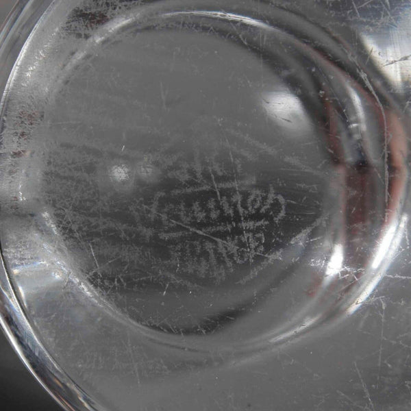 Vincennes Pelican 6" X 3.5" Heavy Crystal Ashtray