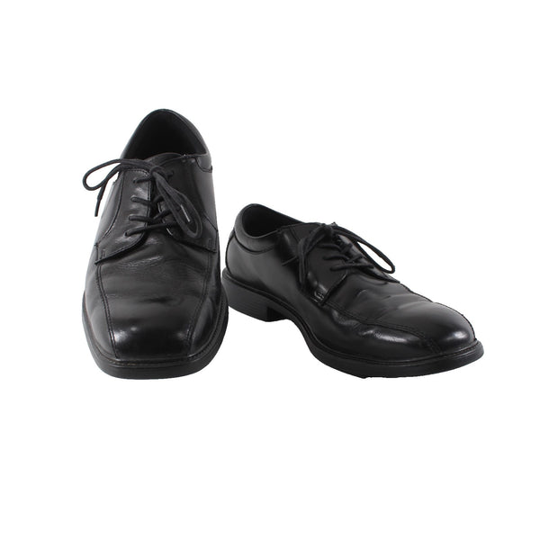 Nunn Bush Oxford Shoes Sz 9 M Black Lace Up Comfort Gel Leather Oxford Shoes