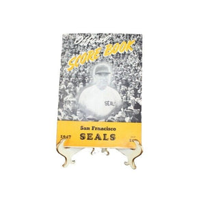 Offical Score Book San Francisco Seals 1947 Program