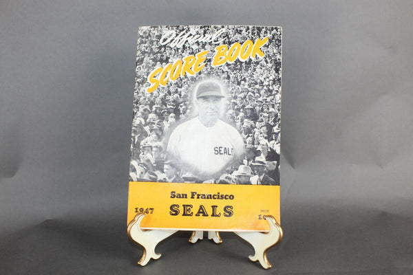Offical Score Book San Francisco Seals 1947 Program