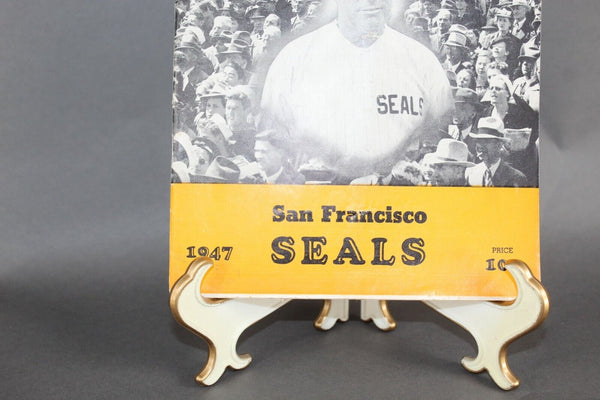 Offical Score Book San Francisco Seals 1947 Program