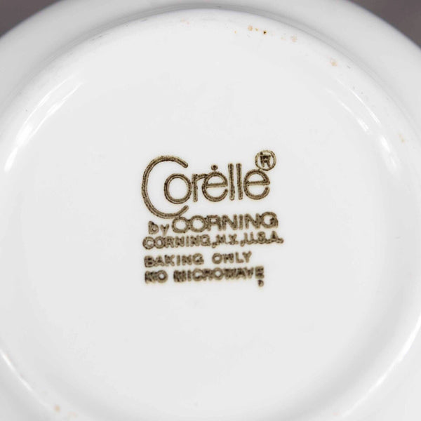Corelle by Corning White Multi Floral Corning MX USA Baking No Microwave Cup