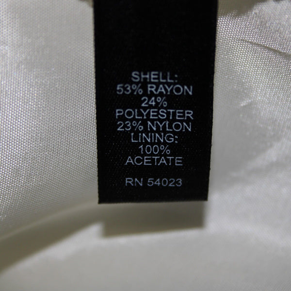 Banana Republic NEW $90 Sz 6 Cream Black Striped Lined Sleeveless Rayon Dress