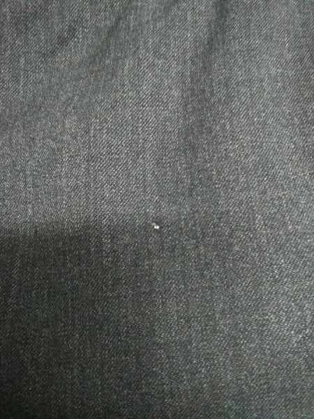 Lafayette 148 NY Sz 8 x 31 Charcoal Straight Leg Wool Blend Trouser Pant