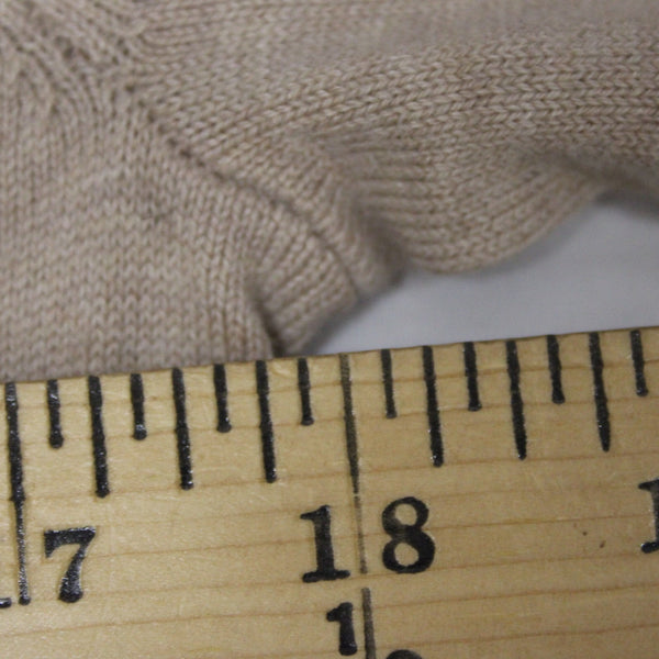 Exlura NEW Oatmeal Tan Knit Wool Blend Tie Wrap Belted Robe Dress