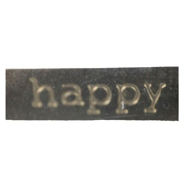Jook And Nona 18K Gold Plated Happy Bar 18" Necklace
