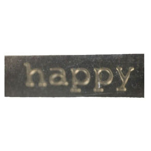 Jook And Nona 18K Gold Plated Happy Bar 18" Necklace