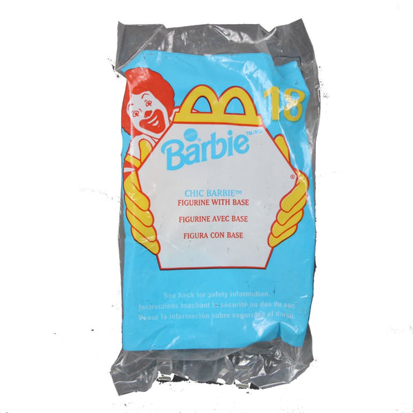 Mattel 1999 McDonalds Happy Meal # 18 Barbie Chic Barbie Figurine Toy
