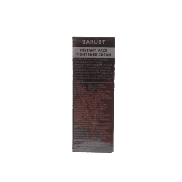 Barubt Face Tightener Cream SEALED 30ml Sheer Shade Adj Instant Face Tightener