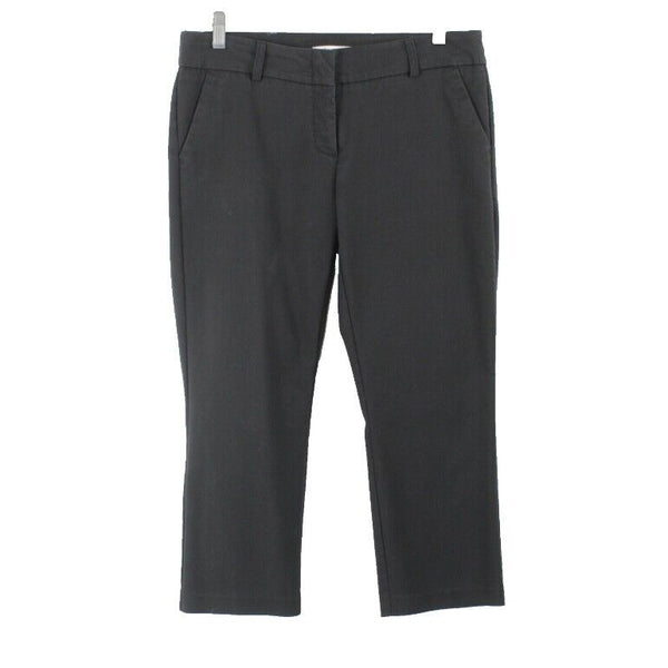 Kenar Sz 6 X 22 Black Cotton Blend Capri Unlined Pant