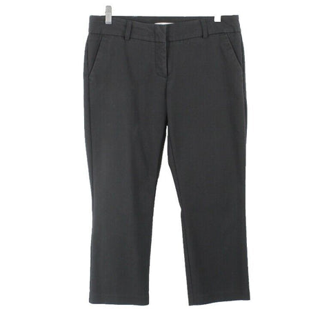 Kenar Sz 6 X 22 Black Cotton Blend Capri Unlined Pant