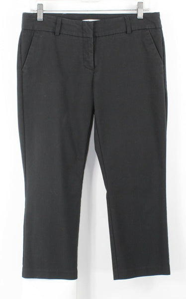 Kenar Sz 6 X 22 Black Cotton Blend Capri Unlined Pant