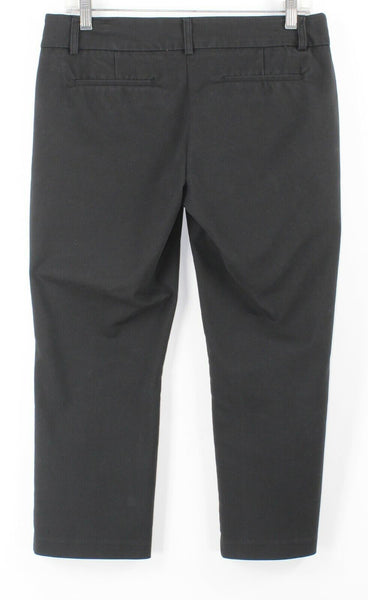Kenar Sz 6 X 22 Black Cotton Blend Capri Unlined Pant