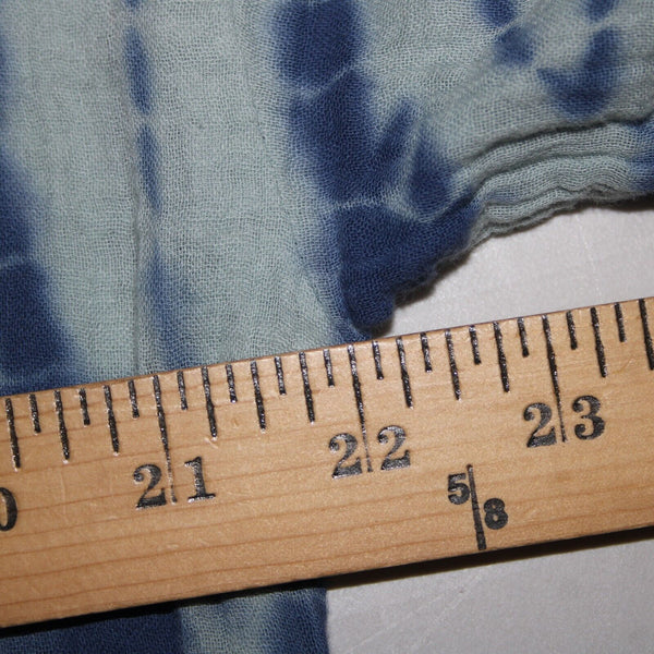 Pure Jill NEW $99 Sz XS Oversized Aqua Blue V Neck Short Sleeve 100% Cotton Top