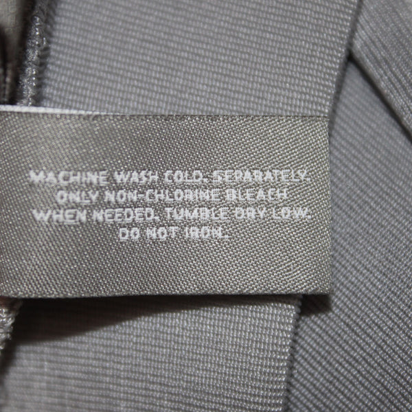 Chicos Pant Travelers Sz 3 Reg x 31 Gray Elastic Waist Pull On Acetate Spandex
