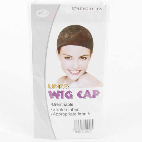 Kovi NEW Black Style LH0115 Breathable Stretch Right Length Liner Wig Cap