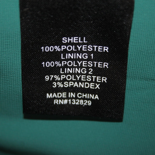 NBD Pant Sz S x 29 Green Sequin All Over Elastic Waist Polyester Spandex Pant