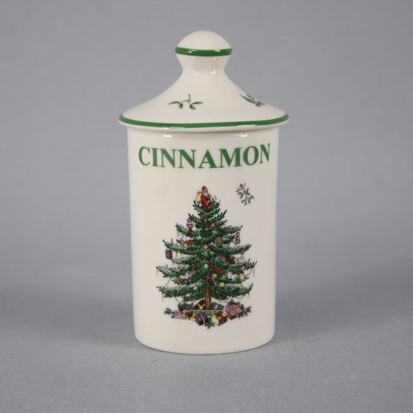 Spode Spice Jars Christmas Tree 2pc Set Of 2 Multi Colored Spice Jars