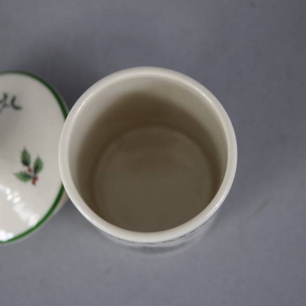 Spode Spice Jars Christmas Tree 2pc Set Of 2 Multi Colored Spice Jars