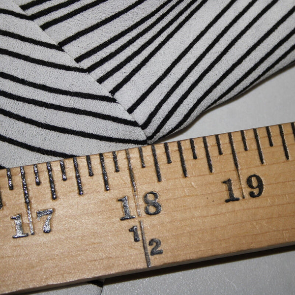 BCBG Maxazria NEW $348 Sz S Midnight Light Wave Black White Aysm Polyester Dress