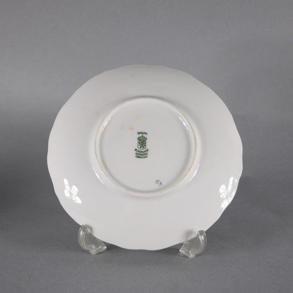 Schmann Teacup With Saucer Arzberg White Multi Color Floral Teacup With Saucer