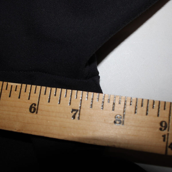 Willow & Clay Sz M x 30 Black White Strip Stretch Elastic Nylon Spandex Pants