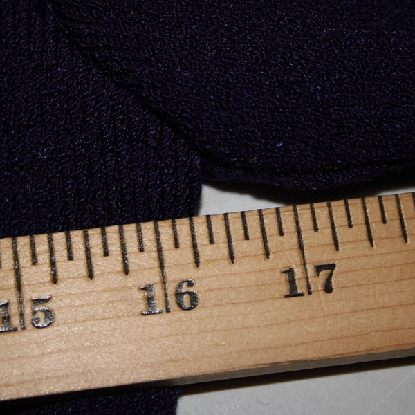 Toula Sz 4 Dark Purple Collared Zip Santana Knit No Fabric Label AS IS Dress