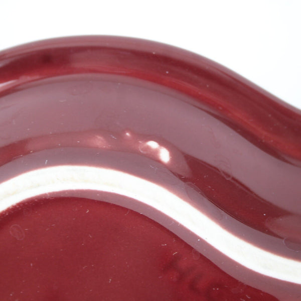 Fiesta Burgundy Maroon Red Creamer, Covered Sugar With Serving Dish