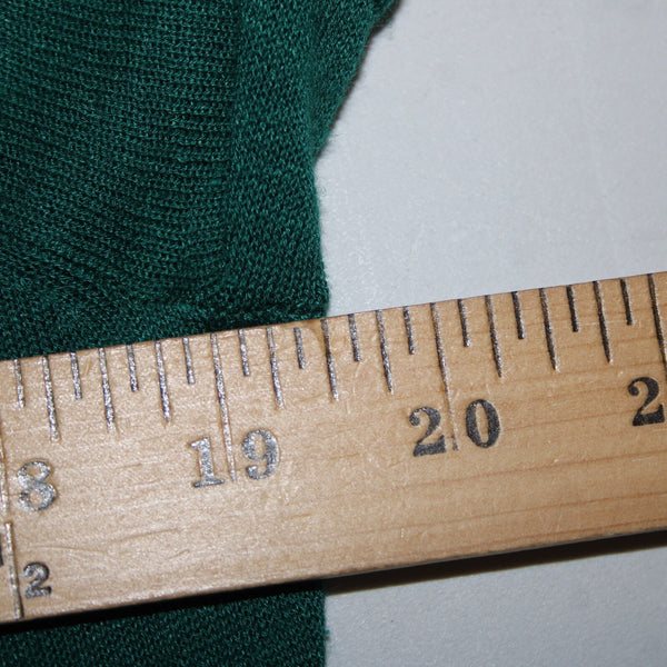 Loft NEW $50 Petites Sz MP Green Ramie Viscose Wrap Sweater