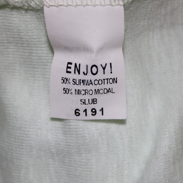 Michael Stars Sz All Mint Green Cowl Neck 3/4 Sleeve Tunic Cotton Blend Top
