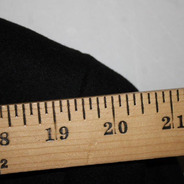 Michael Kors NEW $495 Kavon Sz 42L Black Buttons Lined Wool Nylon Cashmere Coat