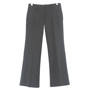 Arden B Sz 2 x 29 Gray Pinstripe Acrylic Polyester Blend Trouser Pant