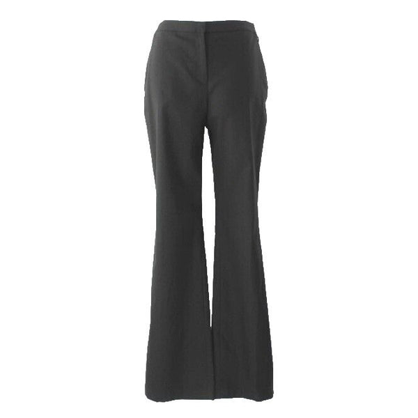 Worth New Sz 10 x 32.5 Black Cotton Blend Zip Pocket Lined Trouser Pant