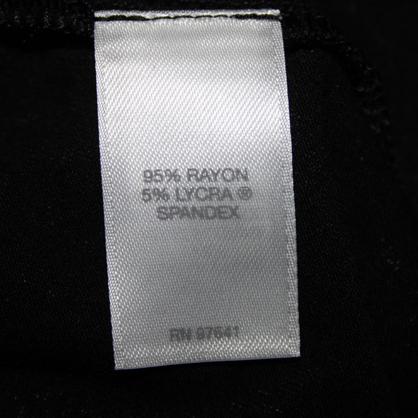 J Jill NEW $49 Sz XS Black Wide Strap Sleeveless Side Slit Rayon Lycra Tank Top