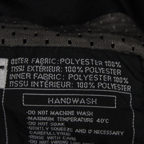 Joe Rocket Sz L 12-14 Black Nylon Mesh Mixed Media Padded Motorcycle Pants