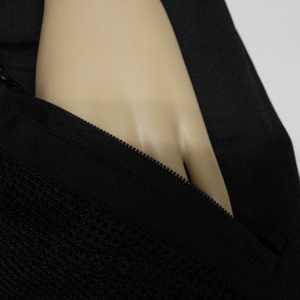Joe Rocket Sz L 12-14 Black Nylon Mesh Mixed Media Padded Motorcycle Pants