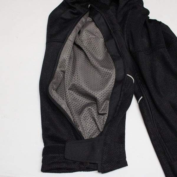 Joe Rocket Sz L 12-14 Black Nylon Mesh Mixed Media Padded Motorcycle Pants