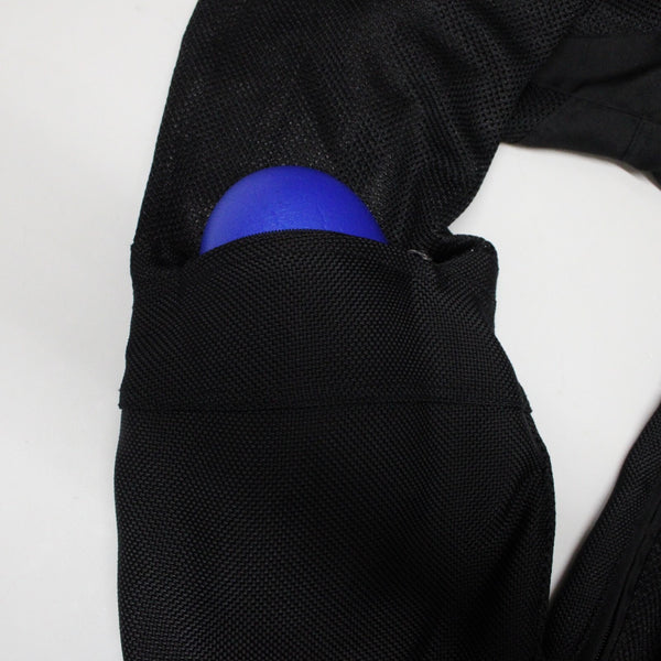 Joe Rocket Sz L 12-14 Black Nylon Mesh Mixed Media Padded Motorcycle Pants