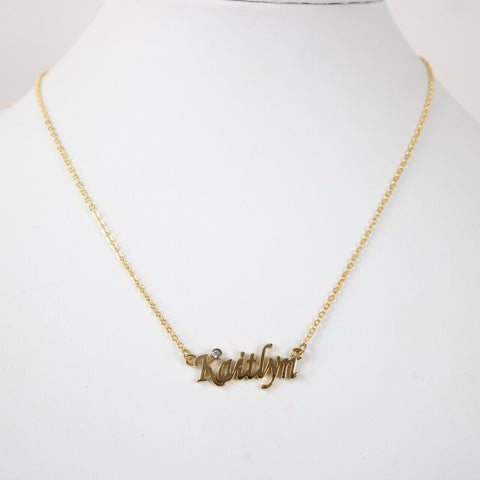 KAITLYN NEW Goldtone Rhinestone Accent 14.5" w 4.5" Multi Ring Ext Necklace