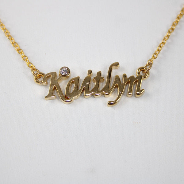 KAITLYN NEW Goldtone Rhinestone Accent 14.5" w 4.5" Multi Ring Ext Necklace