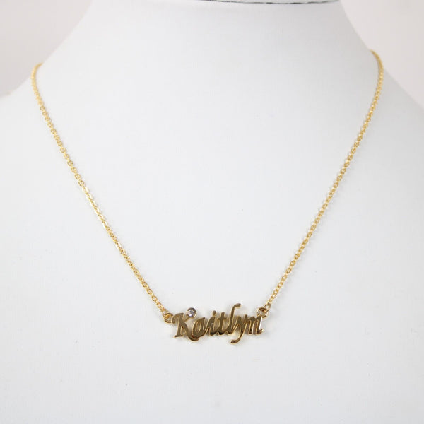 KAITLYN NEW Goldtone Rhinestone Accent 14.5" w 4.5" Multi Ring Ext Necklace