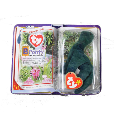 TY 2000 Mcdonalds Happy Meal Beanie Babies # Bronty Toy