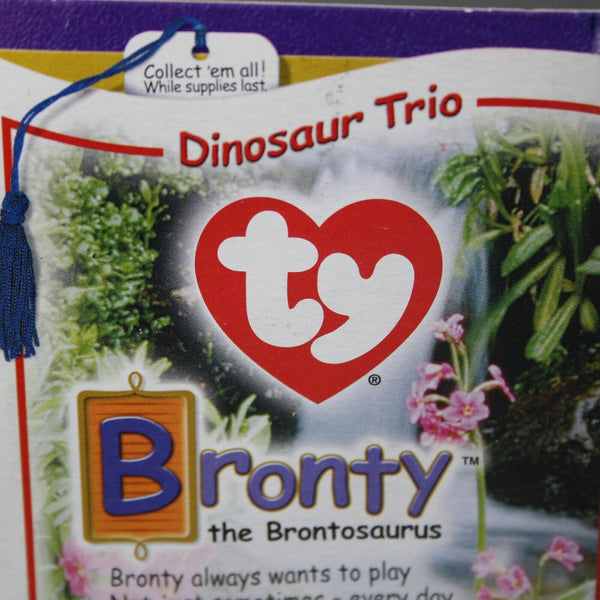 TY 2000 Mcdonalds Happy Meal Beanie Babies # Bronty Toy