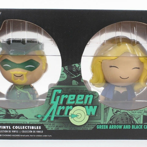 Borbz 2017 Spring Green Arrow And Black Canary Vinyl Collectibles