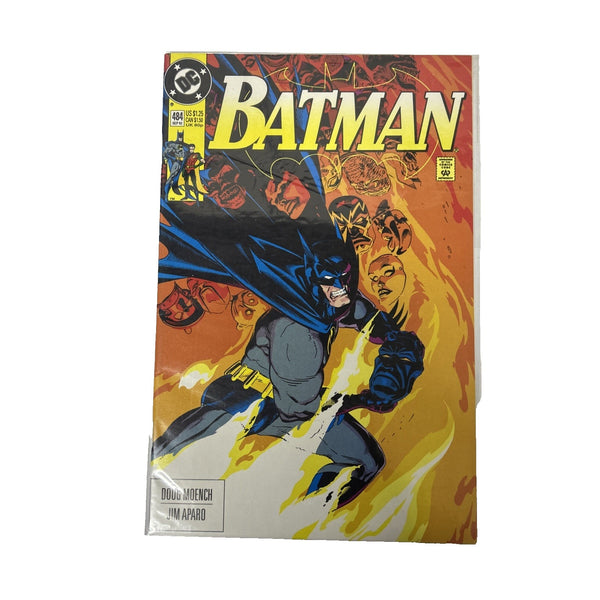 Dc Comics Comic Book Batman # 484 Sept 1992 Comic Book