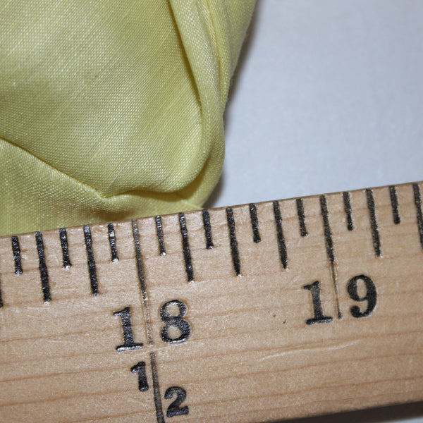 Nic + Zoe Sz S Yellow Collar Button 3/4 Sleeve Linen Polyester Blend Classic Top